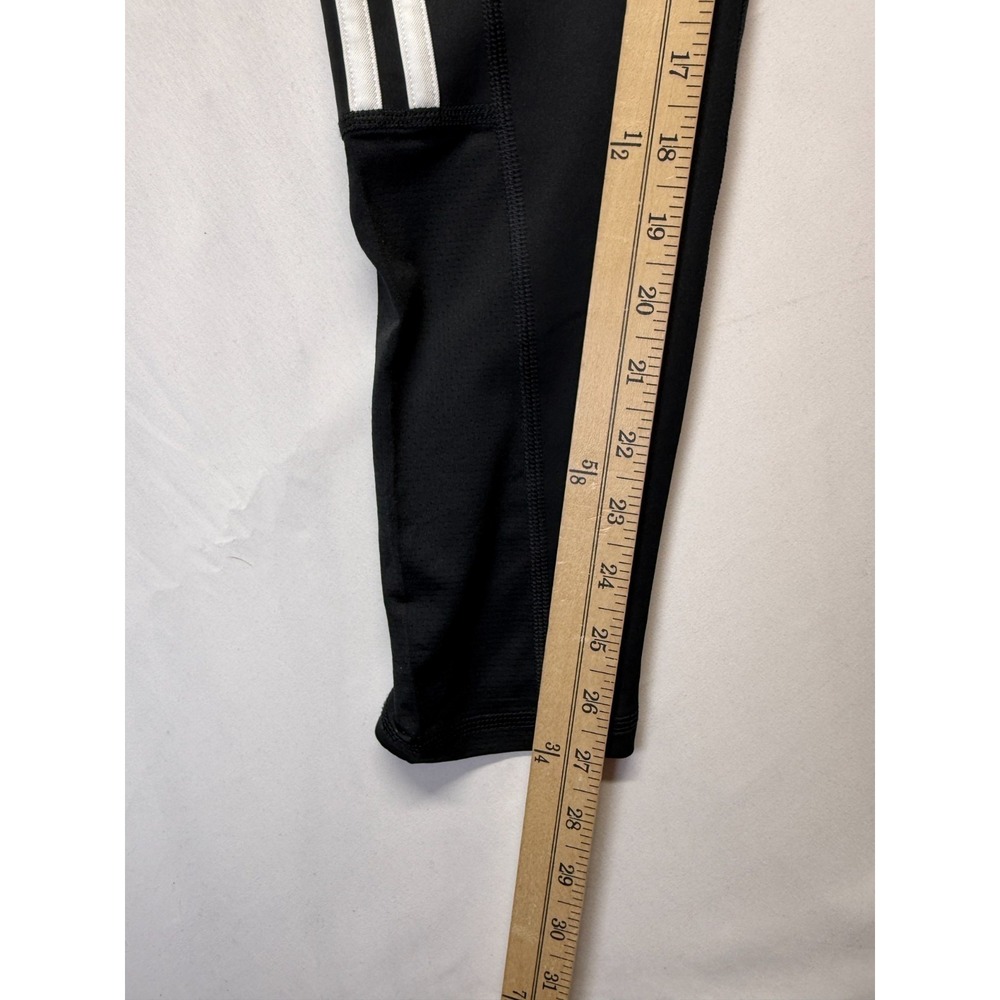 Adidas‎ Primegreen Aeroready Leggings Womens Large Black Athleisure Yoga Workout - Picture 6 of 9